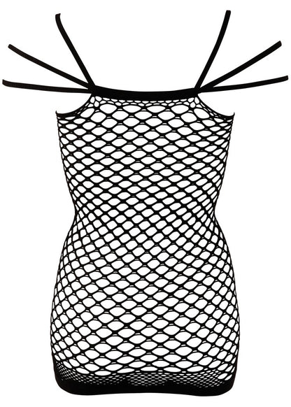 13-2014800000 Netzkleid Träger S-L-Sukienka z siateczki-13