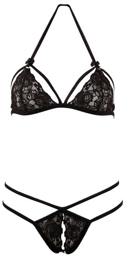 8-Lace Set black S-8