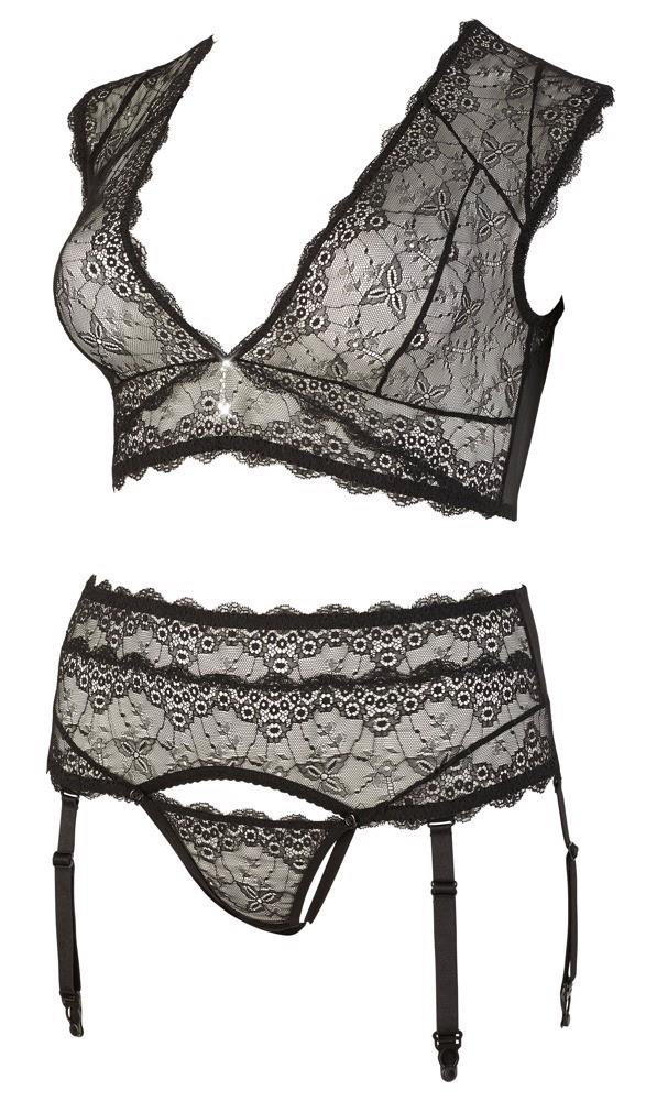 8-Lace Set black L-8