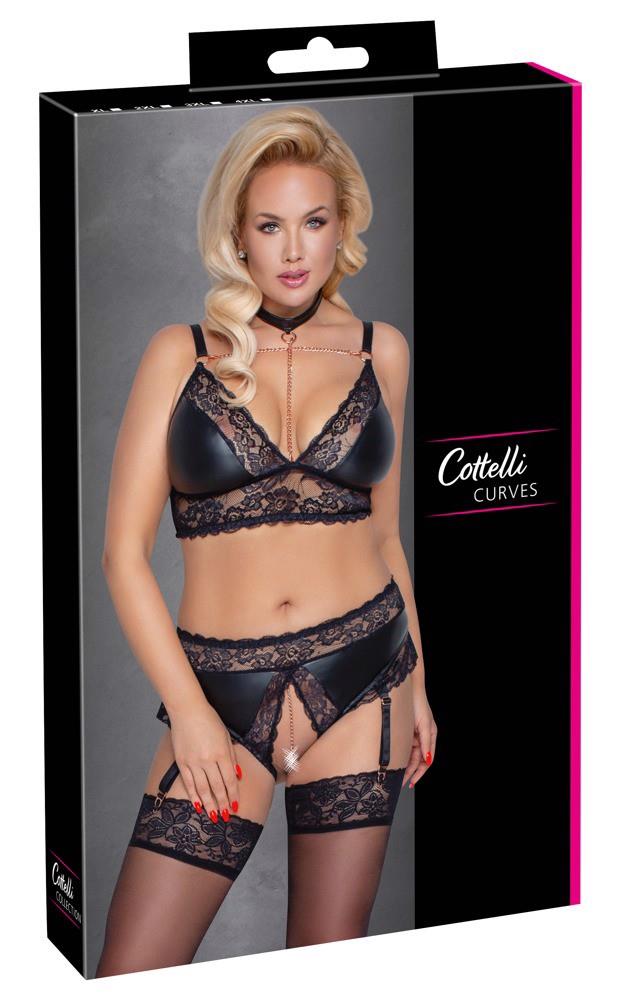 1-Bra and Suspender Briefs XL-1