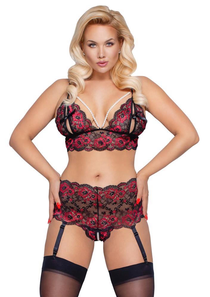 6-Bra Set Pearl XL/2XL-6
