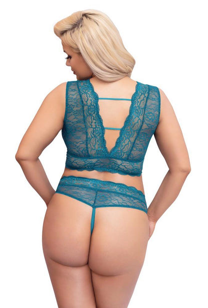 6-Bra Set teal XL-6