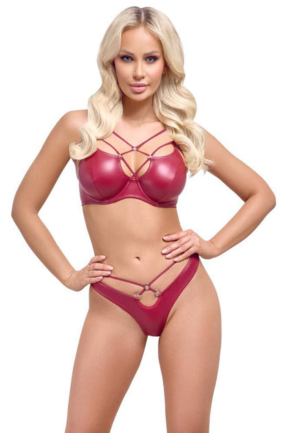 2-Bra Set red 75B/S-2