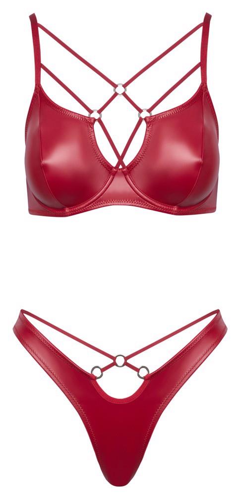6-Bra Set red 85B/L-6