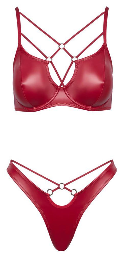 6-Bra Set red 85B/L-6