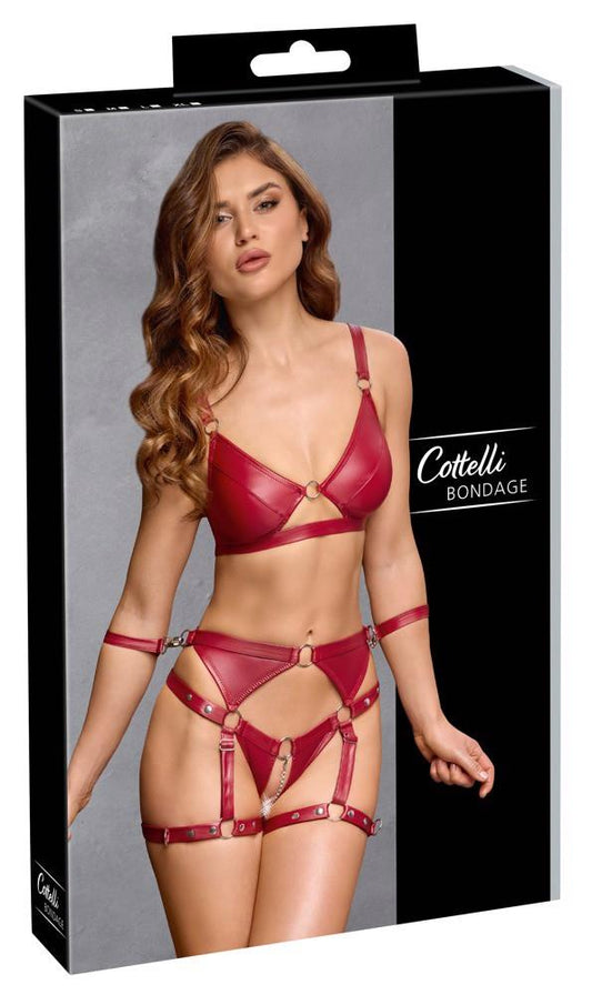 1-Bondage Bra Set XL-1