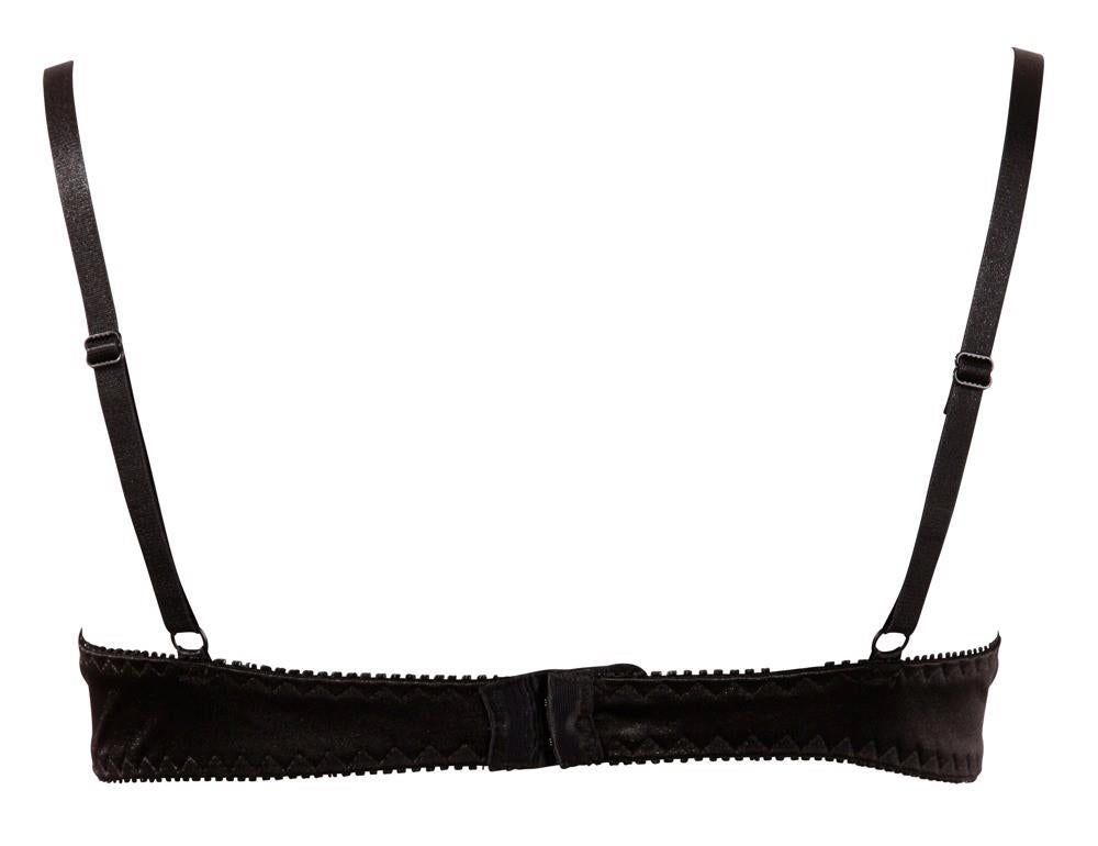 11-Basic Shelf Bra black 80C-11