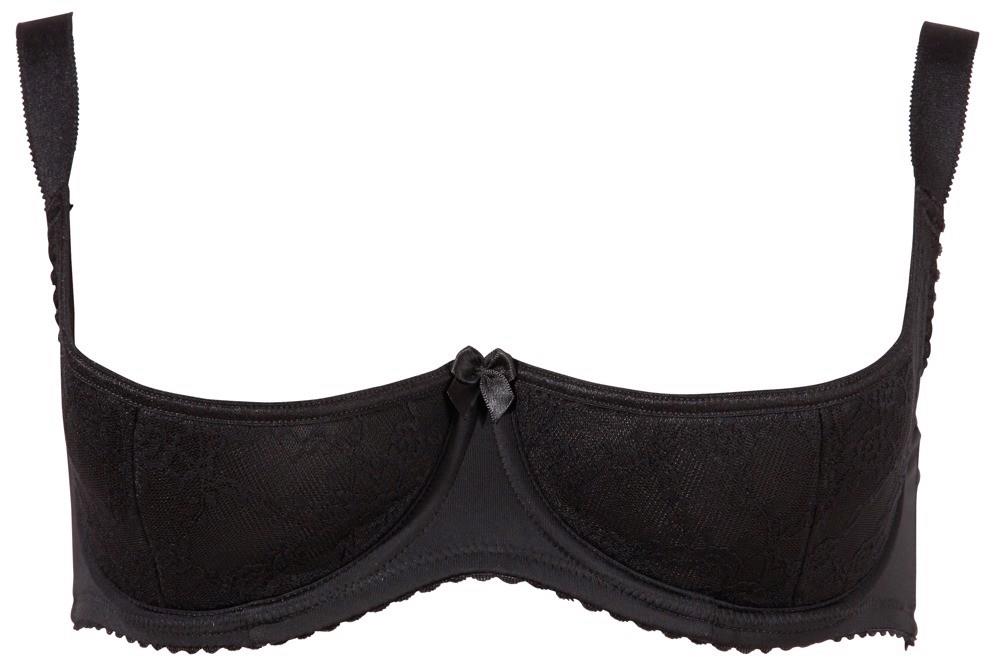 6-Shelf Bra Black 95D-6