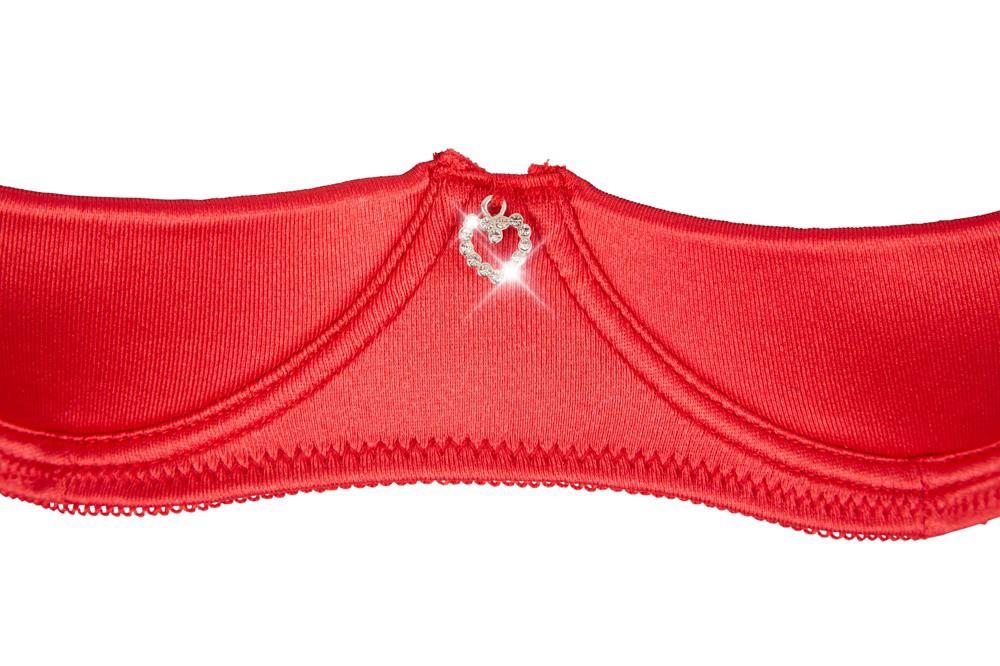 14-Shelf Bra Set red 80B/M-14