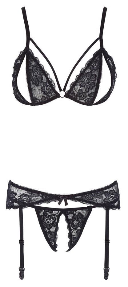 7-Lace Suspender Set XL-7