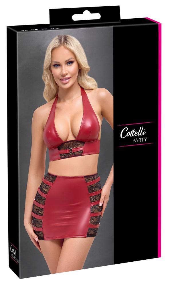 1-Top & Skirt red M-1