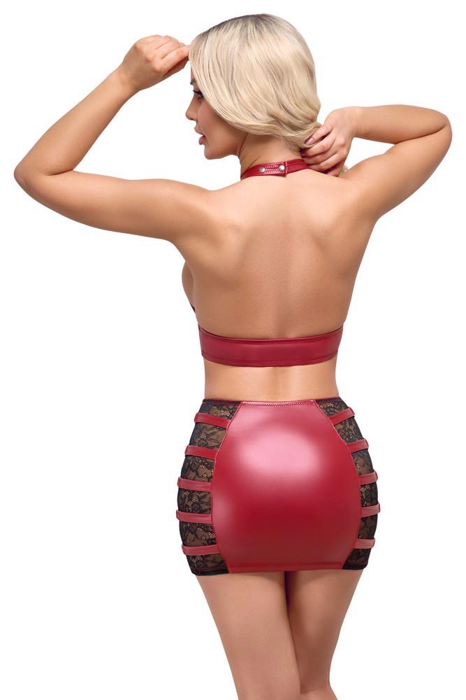 4-Top & Skirt red M-4