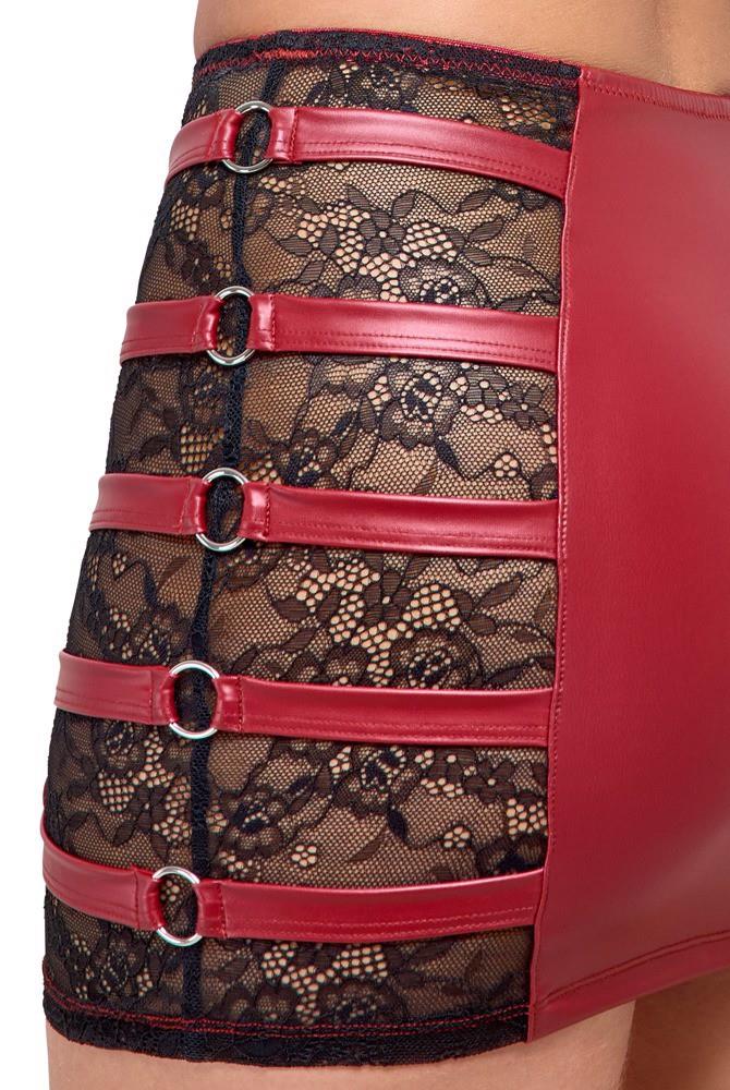 5-Top & Skirt red L-5