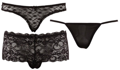 3-Briefs Set Black XL-3