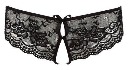 5-Crotchless Lace Briefs L-5