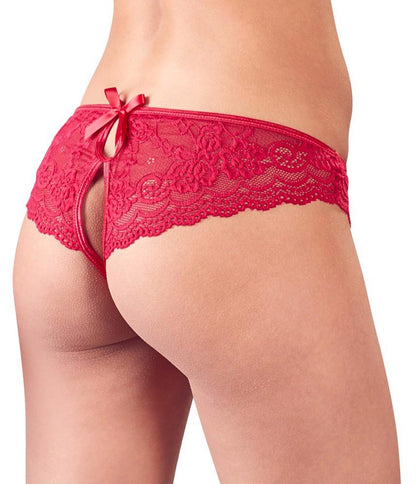 5-Lace Briefs Crotchless S-5