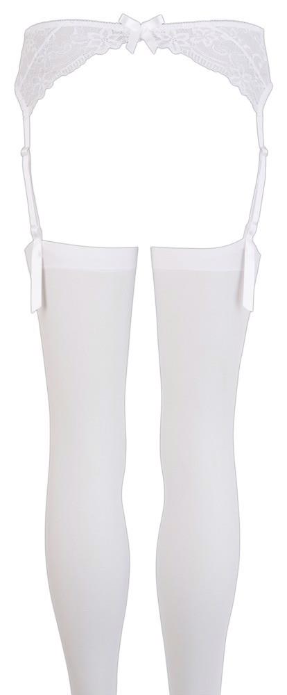 6-Suspender Belt white M/L-6
