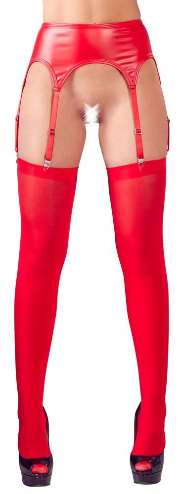 2-Suspender Belt Red S/M-2