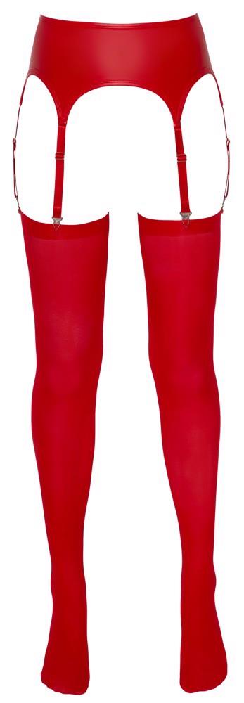 7-Suspender Belt Red S/M-7
