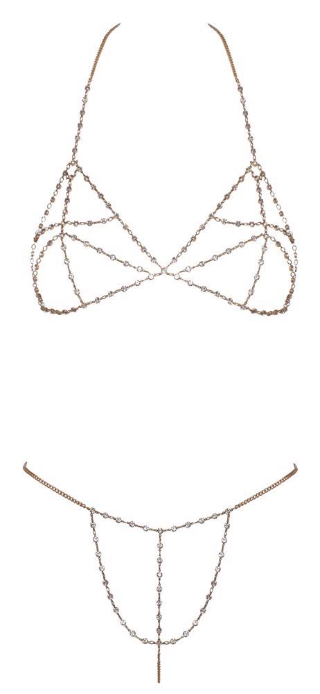 5-Bra Set Chain Gold-5