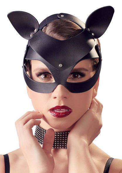 3-Bad Kitty Cat Mask Rhinestones-3