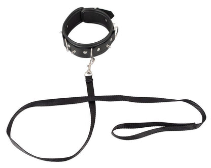 6-Obroża ze smyczą ćwieki zestaw bdsm bondage sex-6