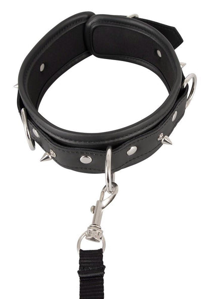 13-Obroża ze smyczą ćwieki zestaw bdsm bondage sex-13