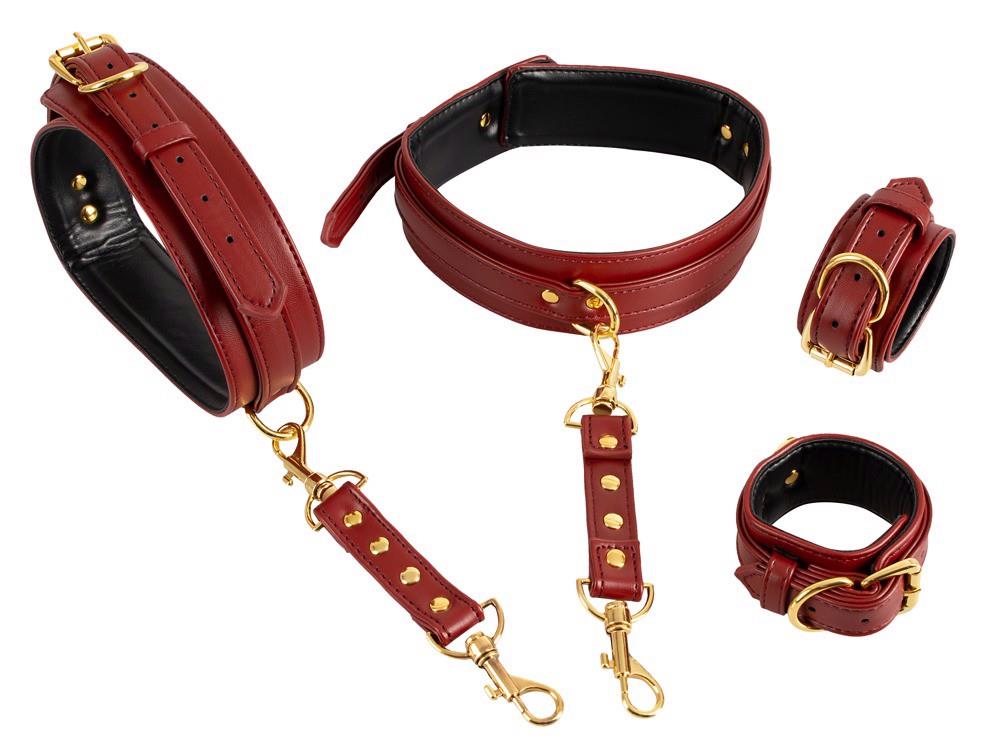5-Kajdanki Zestaw Bad Kitty Hand/Leg Restraints-5