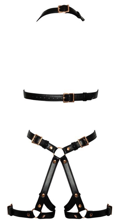 7-Bad Kitty Harness L/XL rose-7