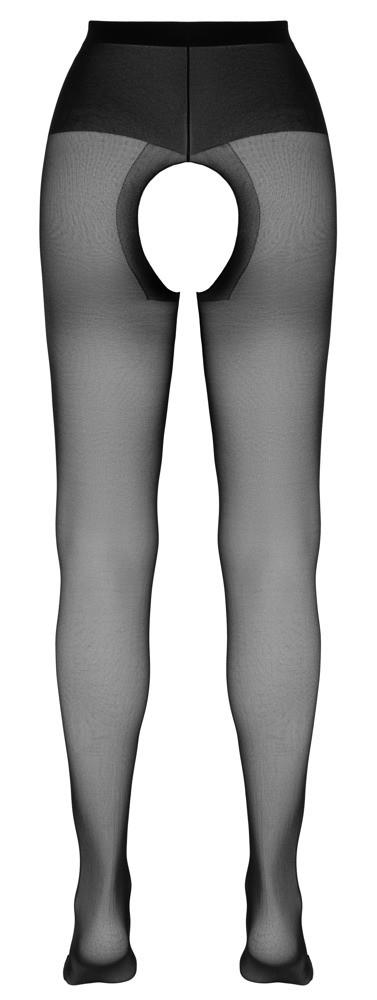 6-Crotchless Tights black 4-6