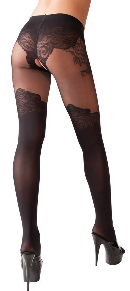 2-Crotchless Tights 4-2