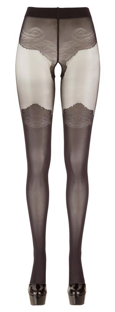 6-Crotchless Tights 4-6