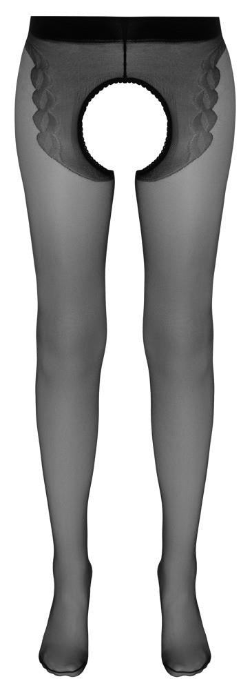 8-Crotchless Tights 4-8