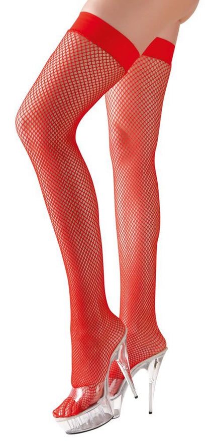 2-Hold-up Stockings red M-2
