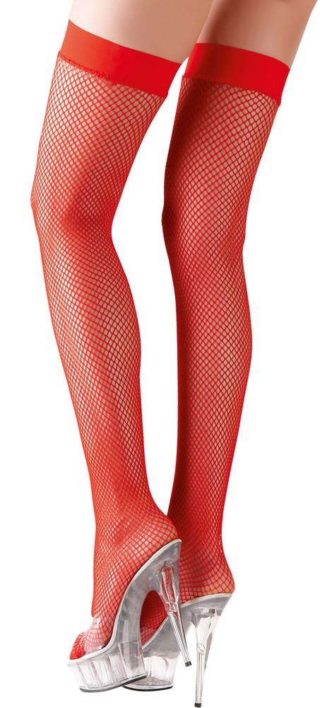 4-Hold-up Stockings red M-4