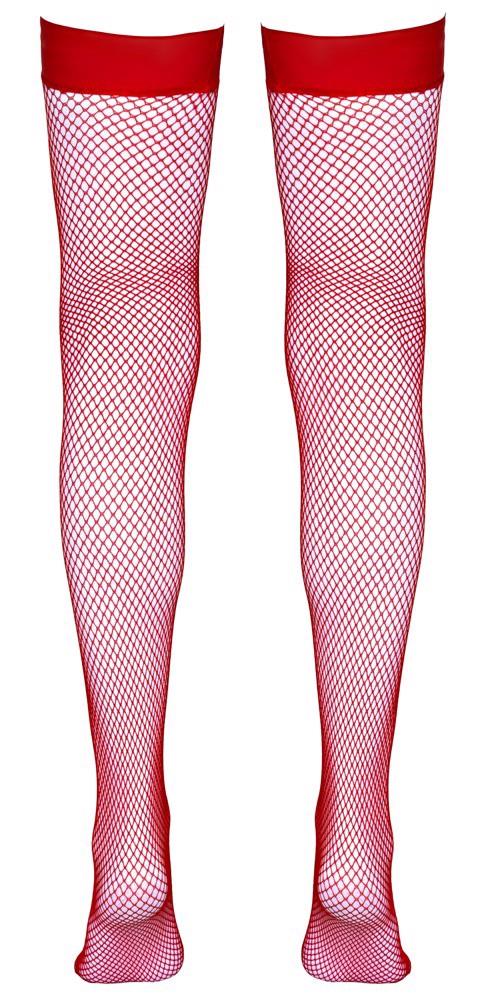 6-Hold-up Stockings red M-6