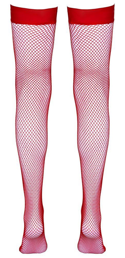 6-Hold-up Stockings red M-6