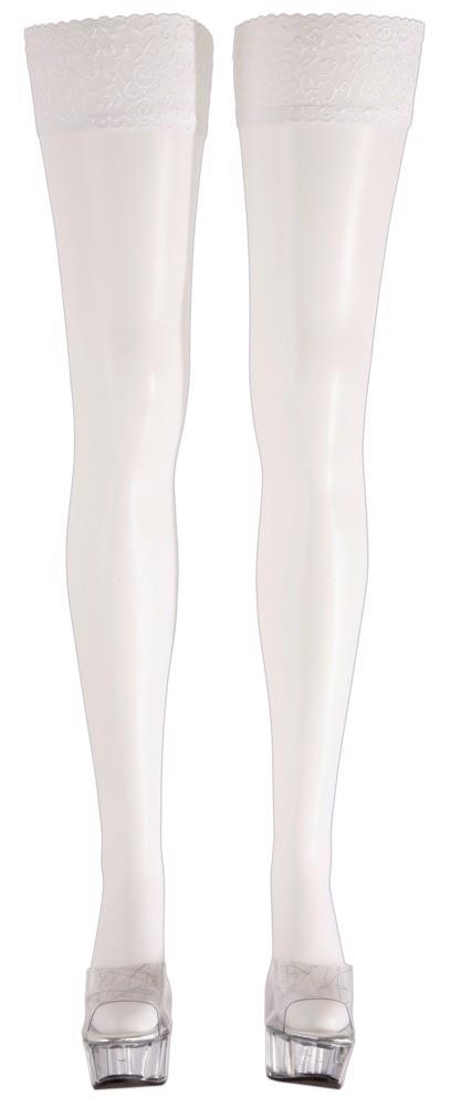 3-Hold-up Stockings white 5-3