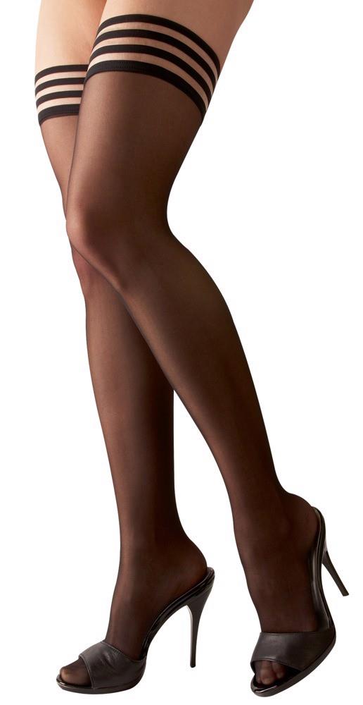 2-Hold-up Stockings black 4-2