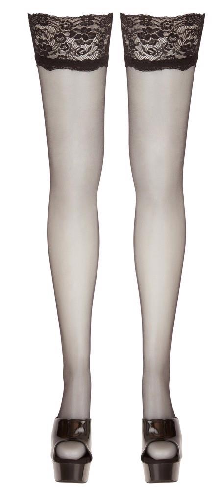 5-Hold-up Stockings black 4-5