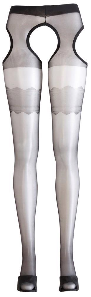 6-Tights with garter L-6
