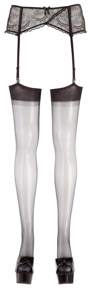 5-Stockings with seam black 1-5