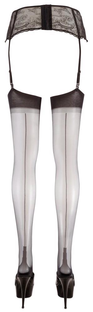 6-Stockings with seam black 2-6