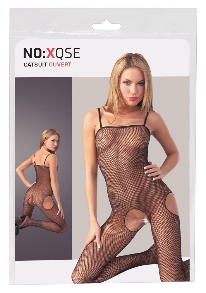 1-Erotyczna siatka bodystocking otwarty krok l/xl-1