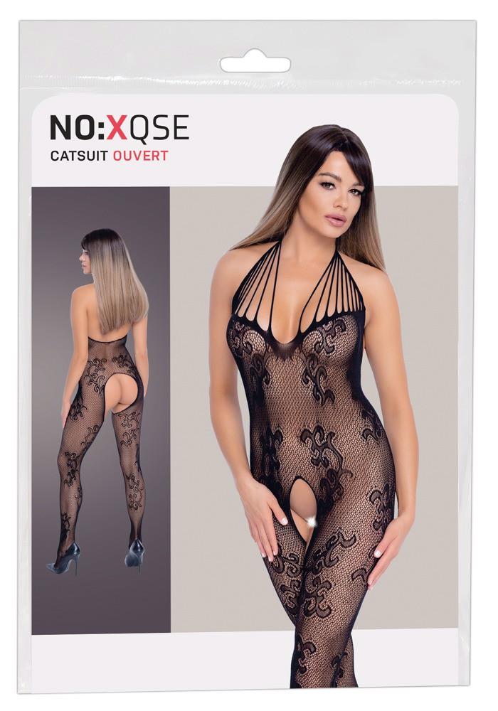1-Catsuit Halterneck S-L-1