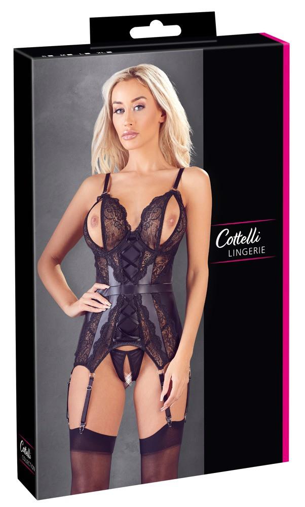 2-Crotchless Basque L-2