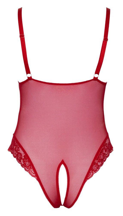 15-Crotchless Body red XL-15