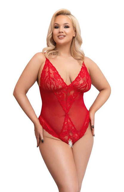 3-Crotchless Body red 2XL-3