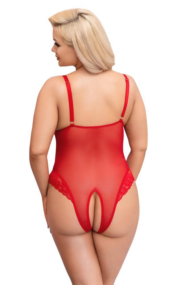 9-Crotchless Body red 4XL-9