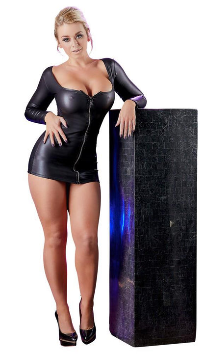 2-Dress with a Sparkly Zip L-2